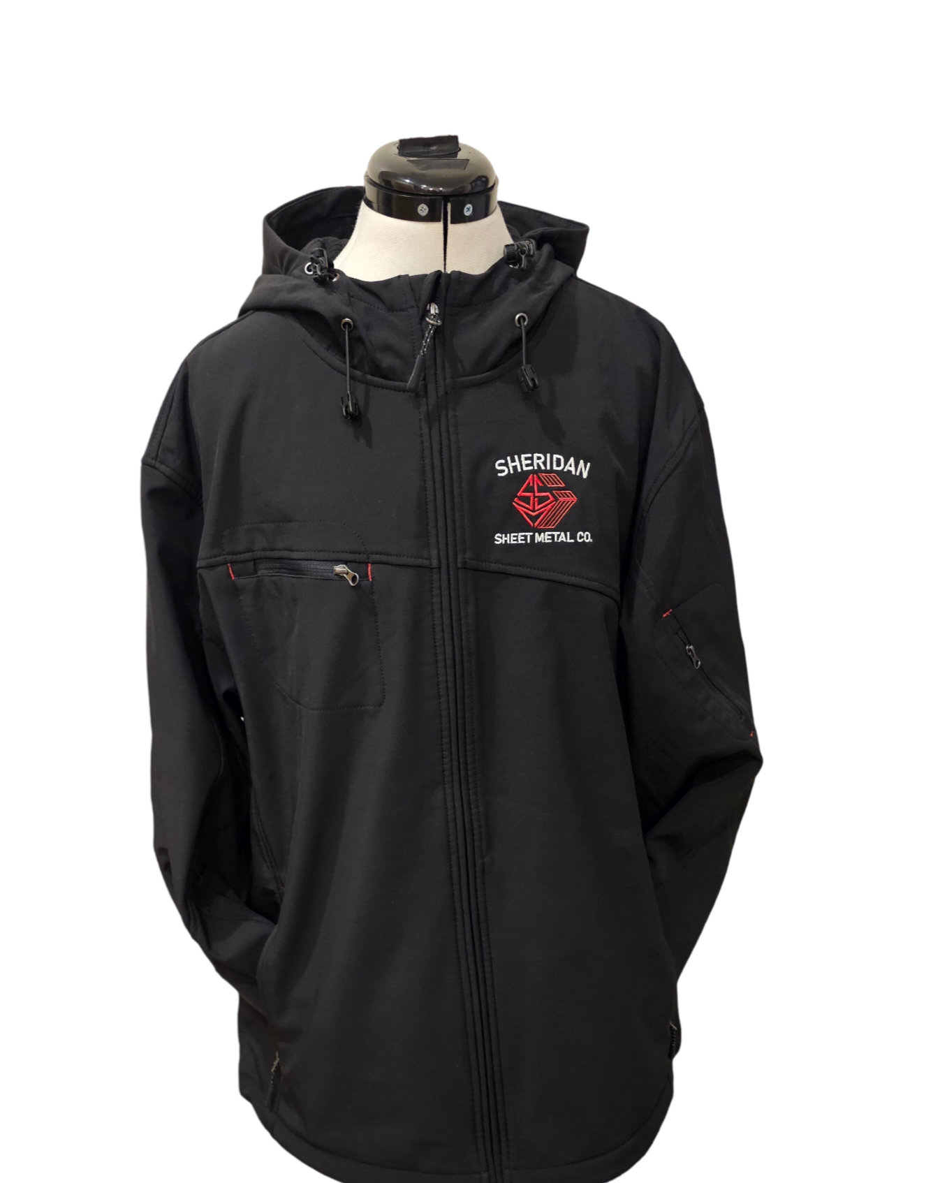 Sheridan Sheet Matal Embroidered Jacket With Full Back Logo Option