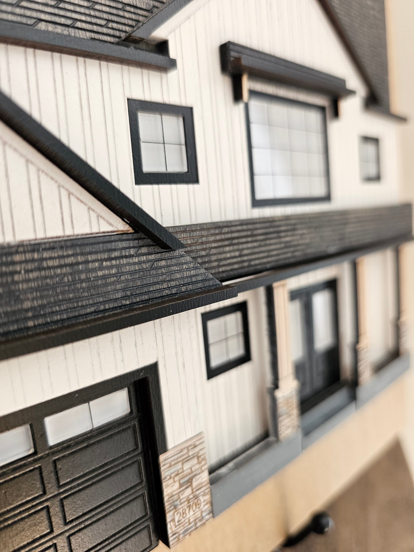 3D Home Diagram Decor