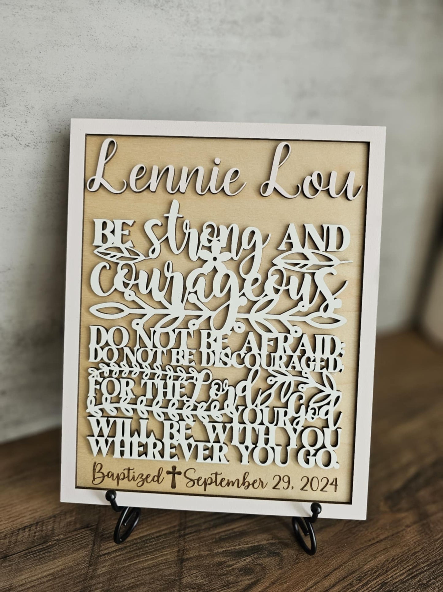 Faith Milestone gift