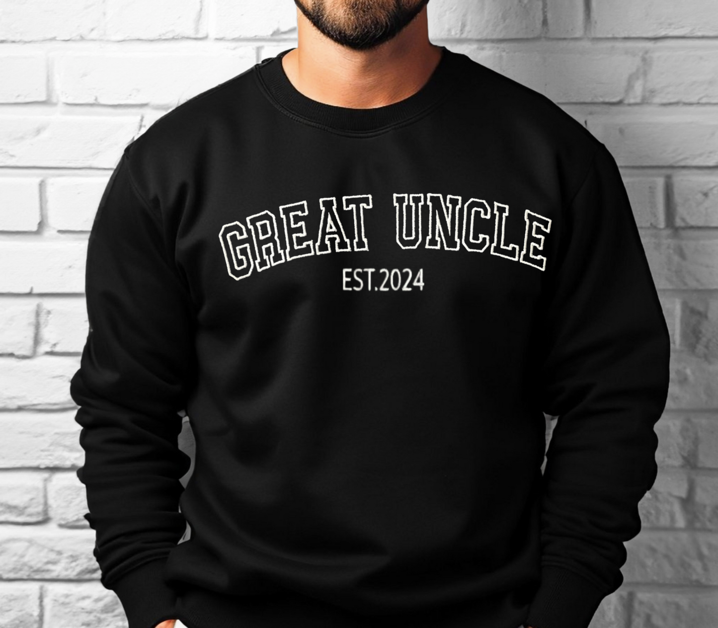 Great Uncle Sports Lettering Crew Sweatshirt