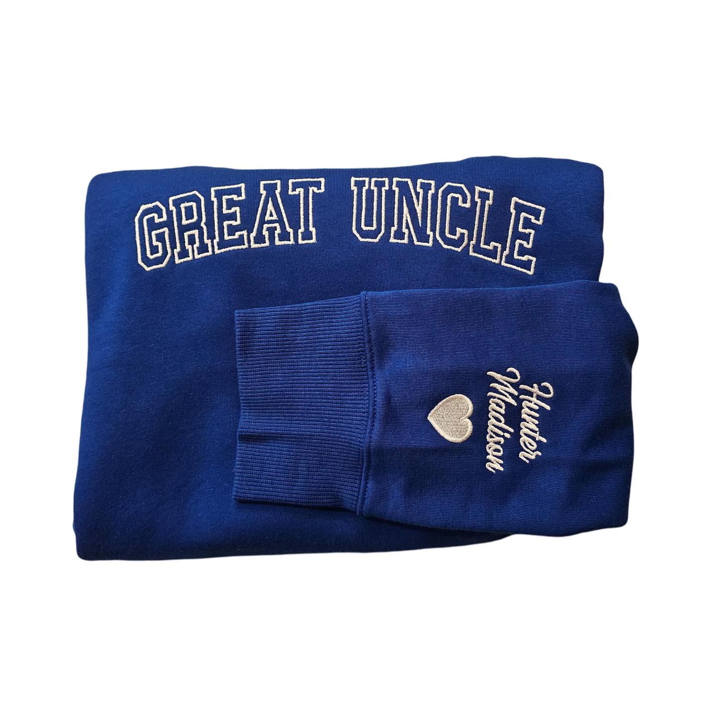 Great Uncle Sports Lettering Crew Sweatshirt