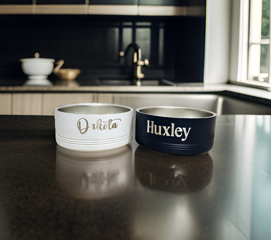 Personalized Pet Bowls