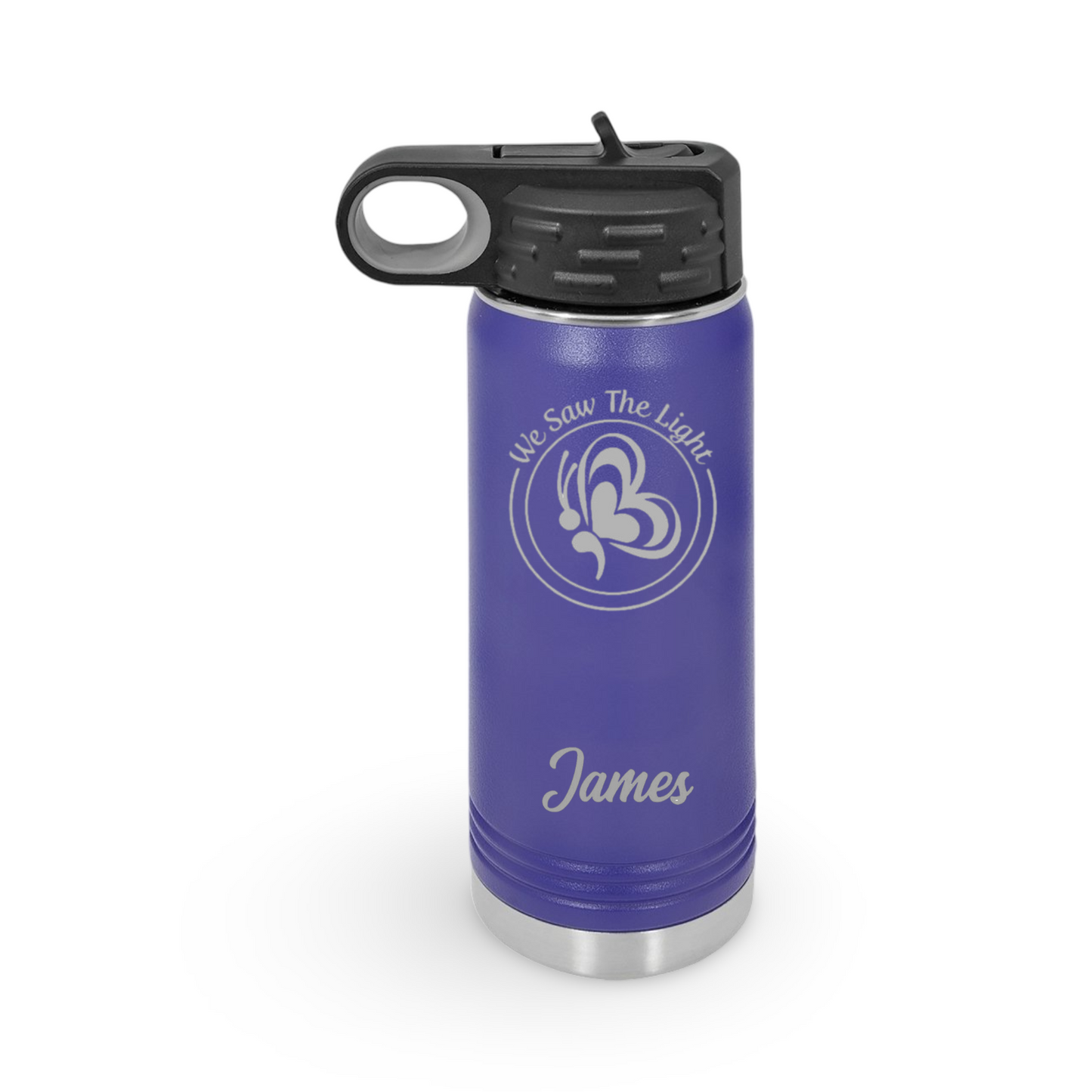 22oz Flip Straw Polar Camel Insulated Tumbler (Option to personalize)