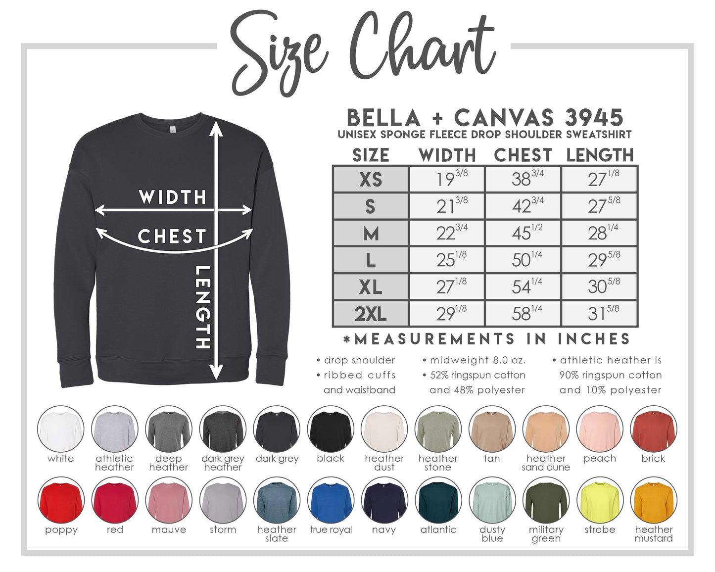 Nana Glitter Applique Crew Sweatshirt