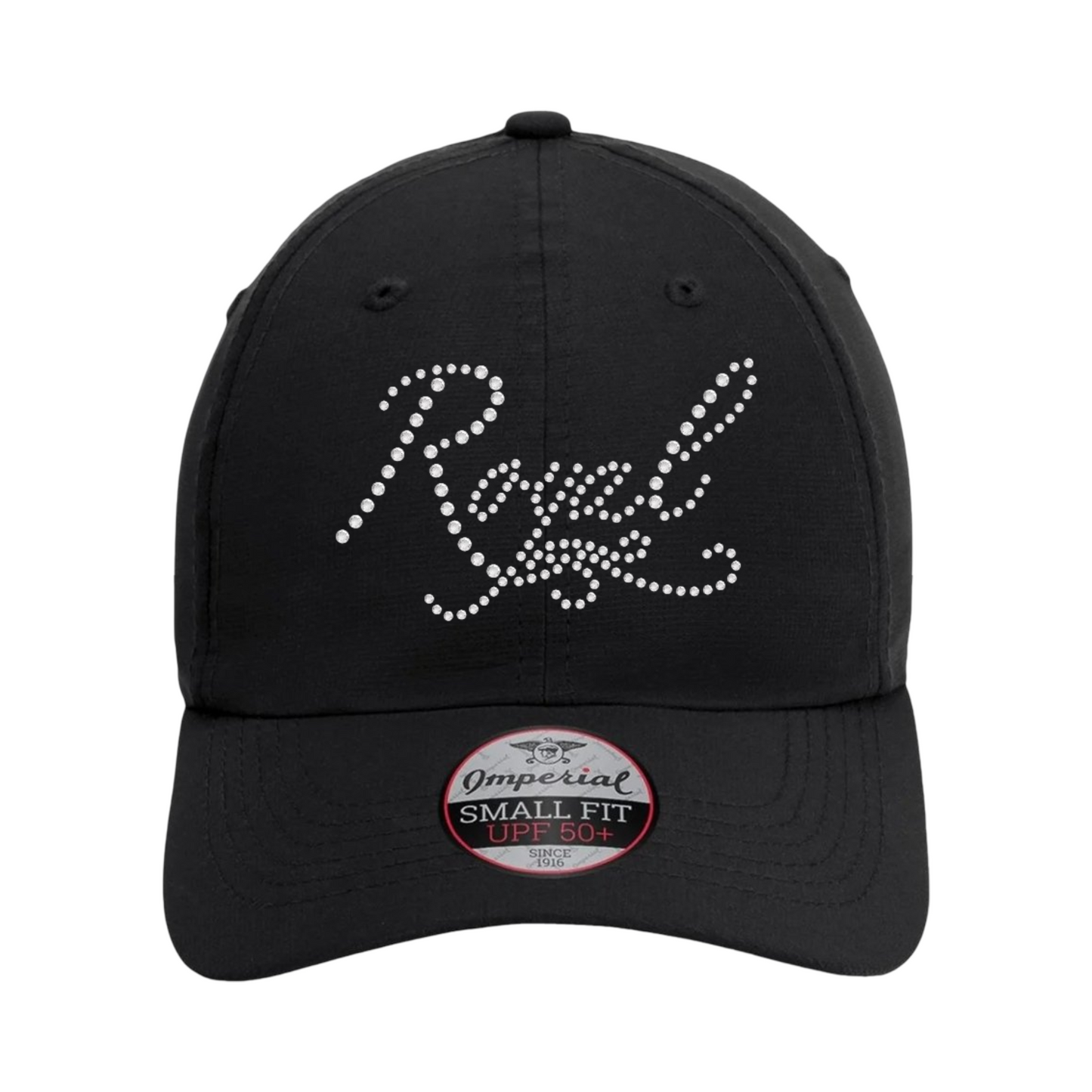 Royal Rhinestone High Ponytail Hat