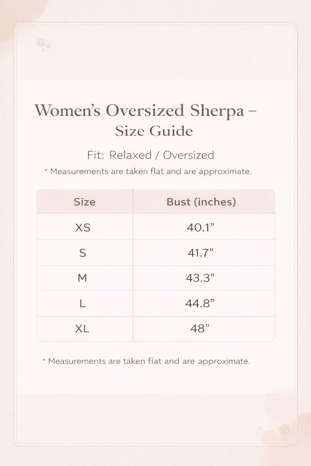 Womens Embroidered Boulder Point Over-Sized Sherpa