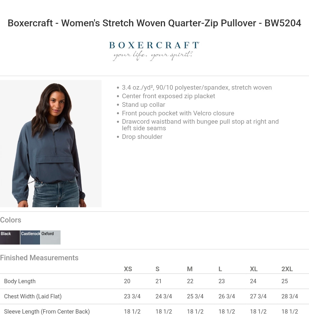 Women's 93 West Stretch Quarter Zip