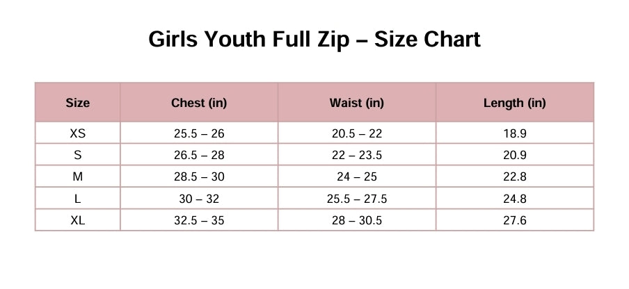 Youth Girls Printed ASA Half Zip Top