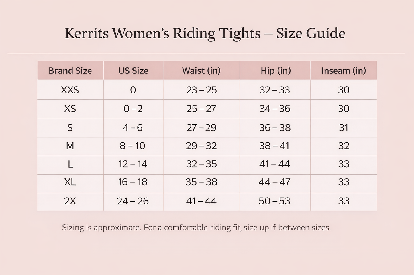 Kerrits Coolcore Womens Full Leg Riding Tights