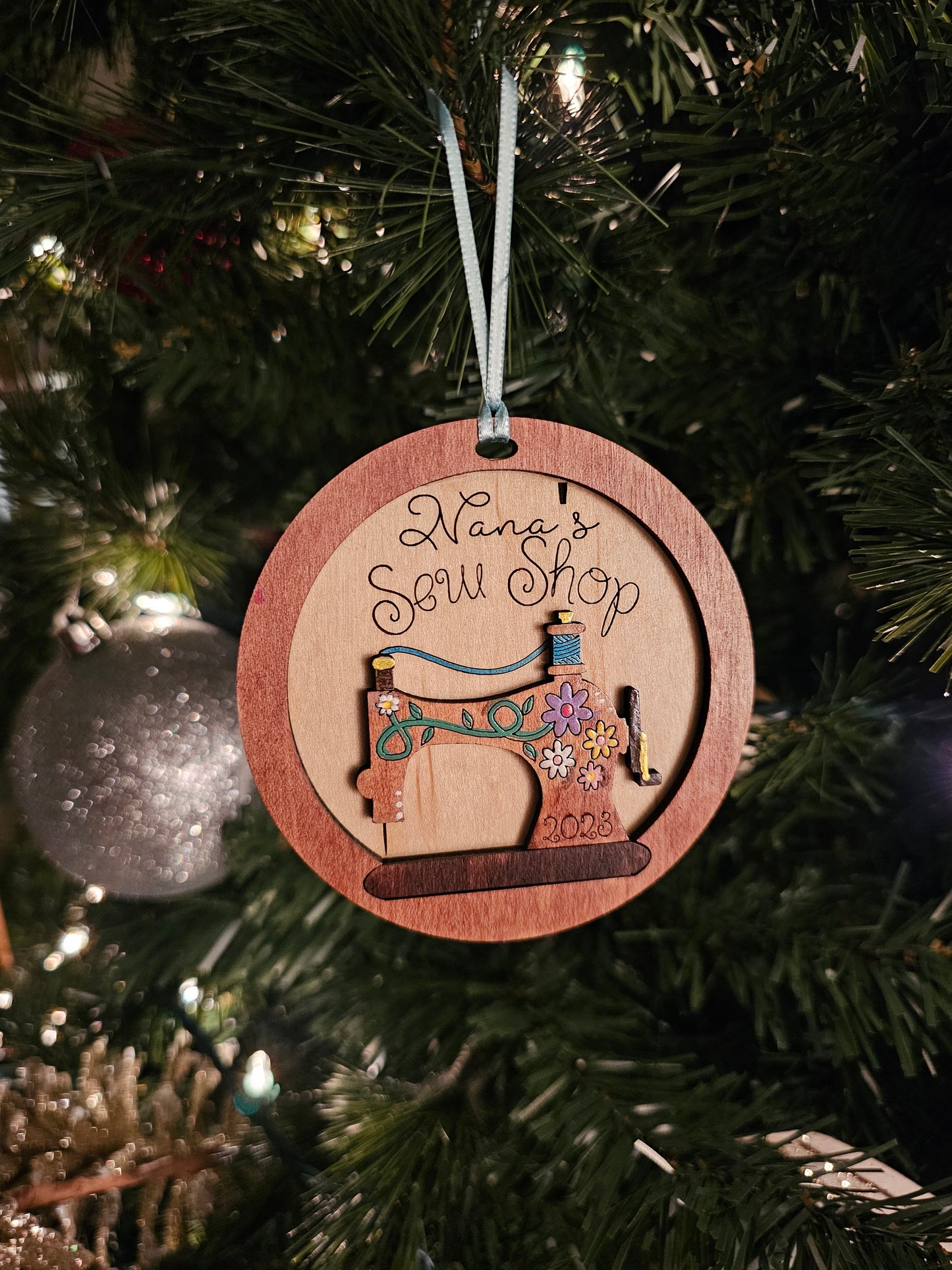Nana's Sew Shop Ornament