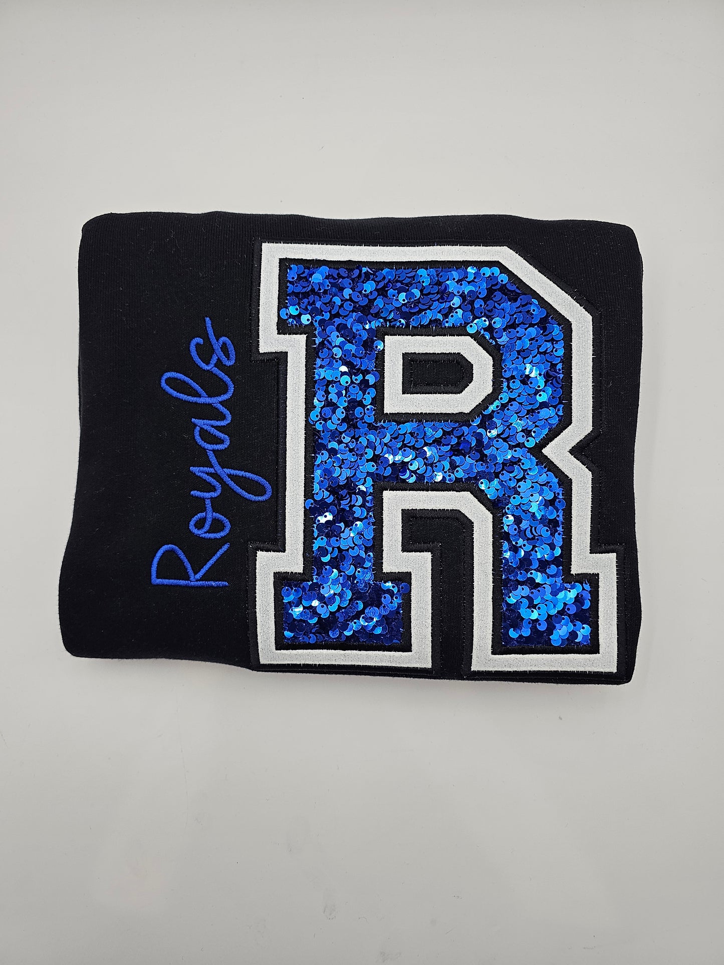 Custom 1 to 2 Letter or Number Double Applique Shirt (Tee, Hoodie, Crew)
