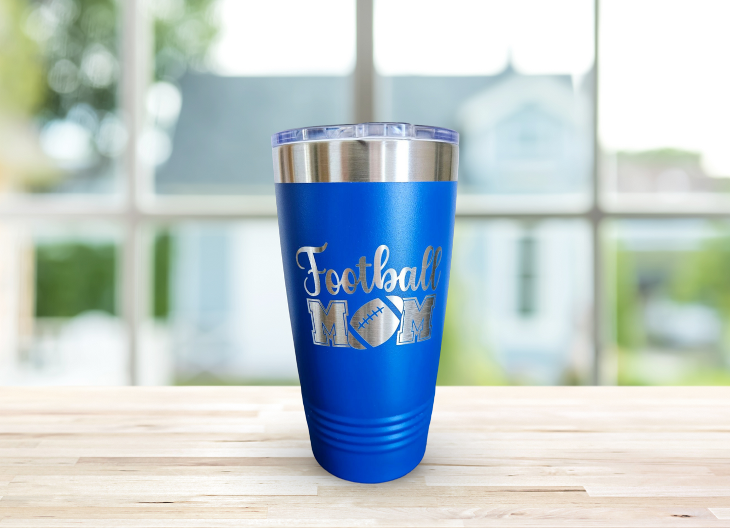 20oz Football Mom Insulated Tumbler