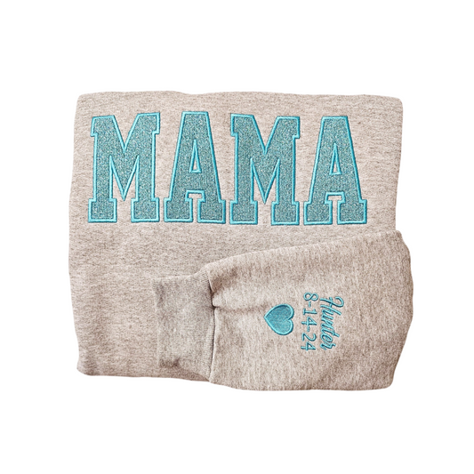 Mama Glitter Crew Sweatshirt