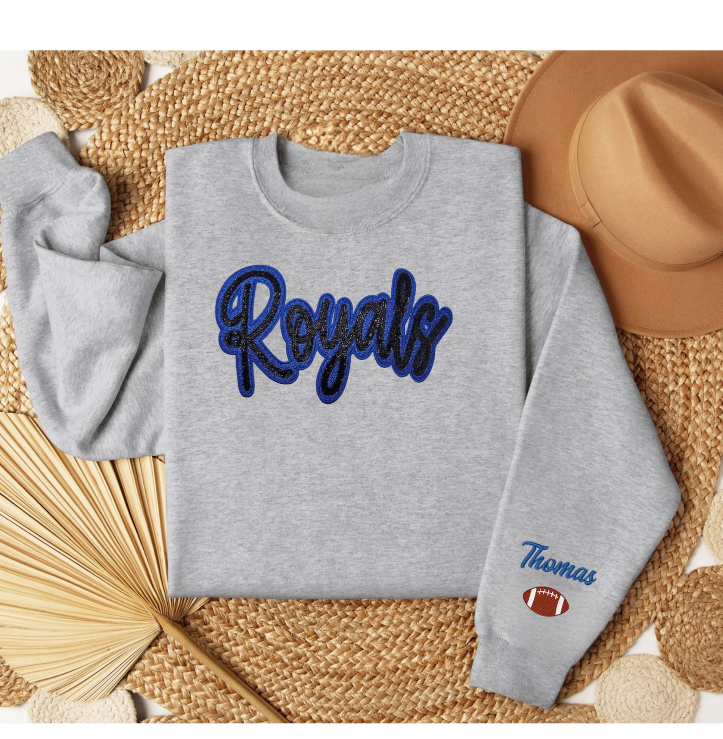 Rogers Royals Glitter✨️ & Sequin Sweatshirt