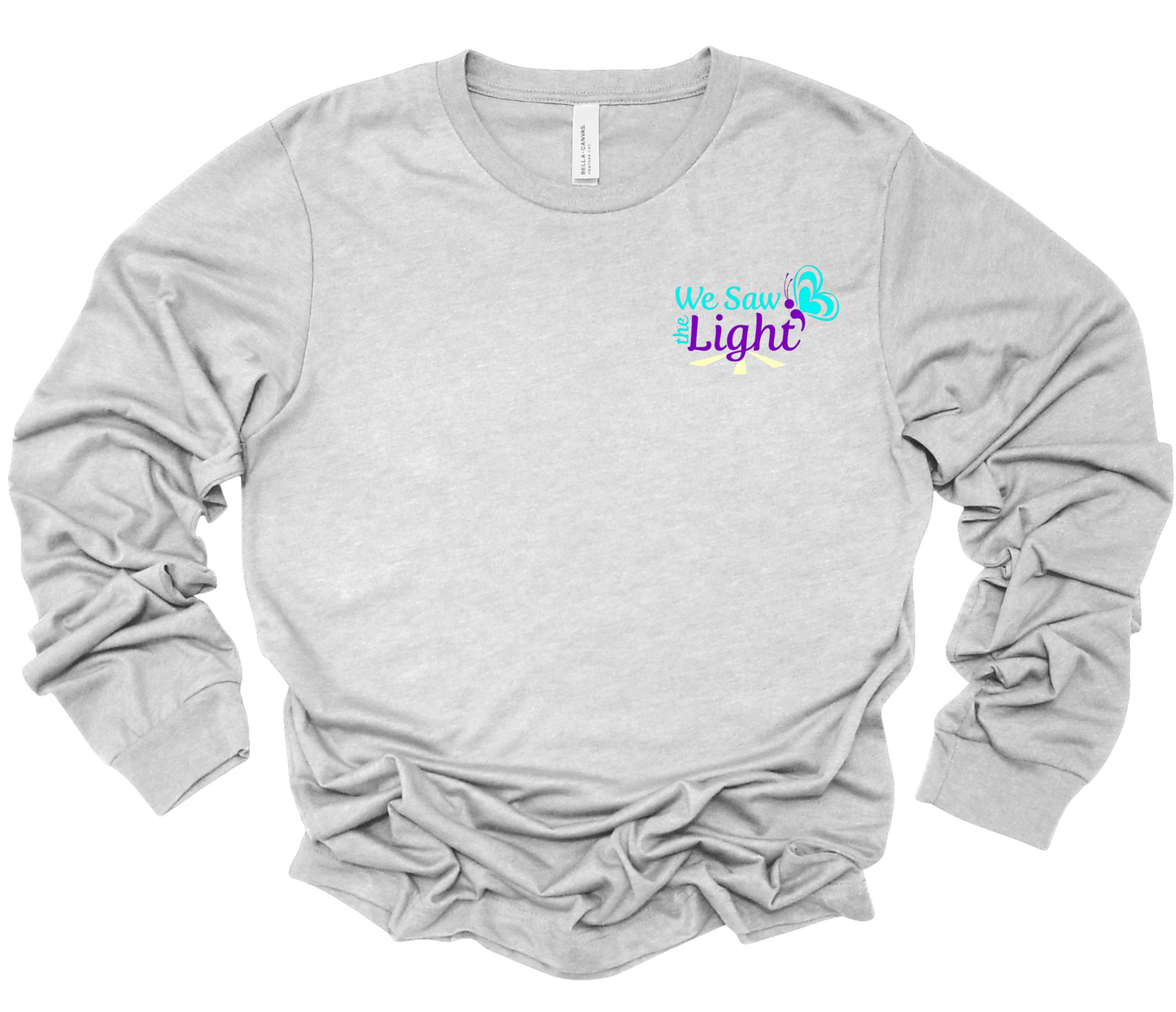 We saw The Light Bella Canvas Long Sleeve T-shirt