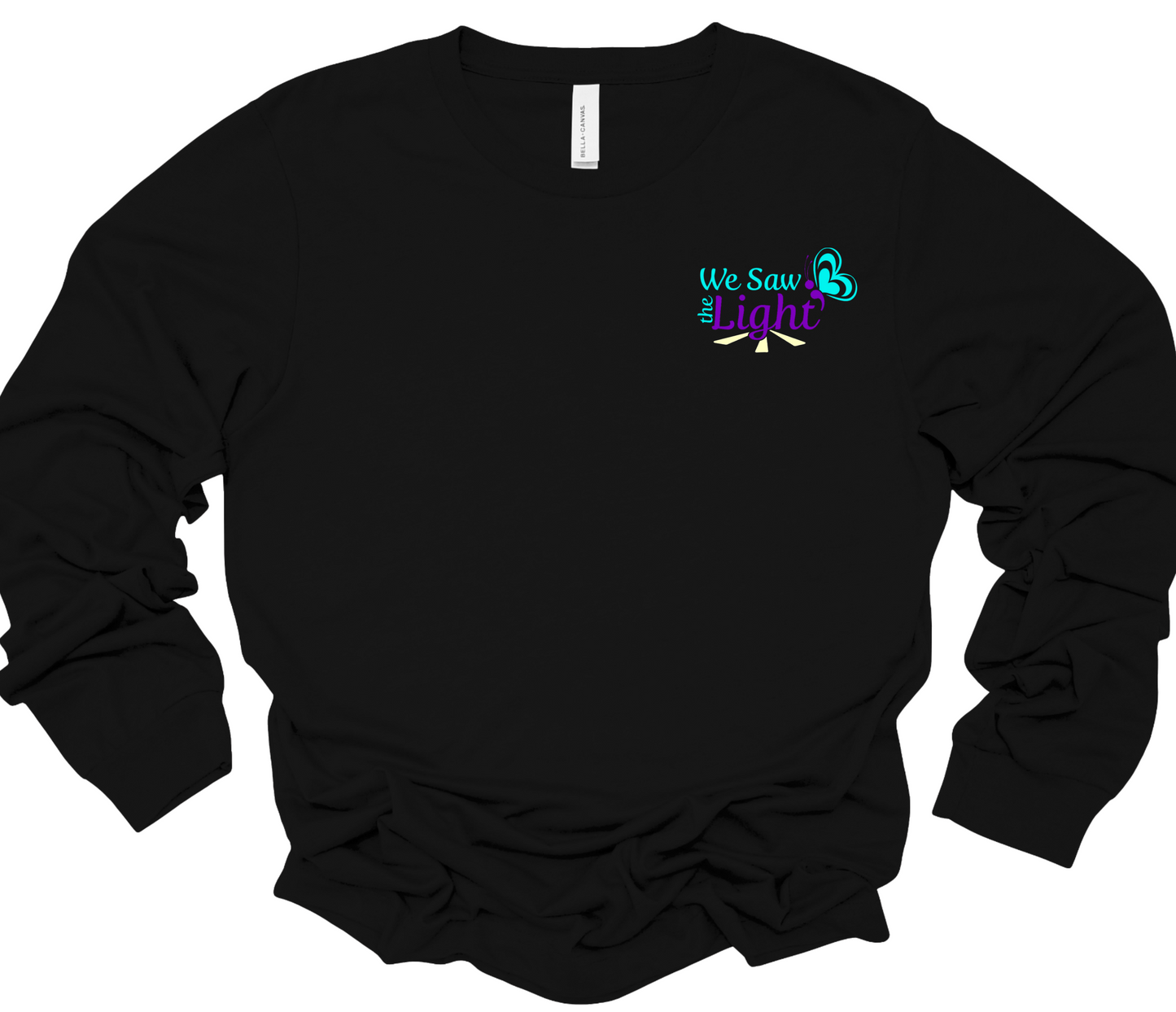 We saw The Light Bella Canvas Long Sleeve T-shirt