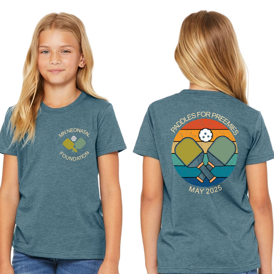 Paddles For Preemies Youth Bella Canvas T-Shirt