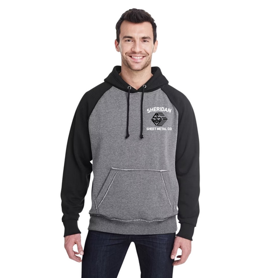 Sheridan Sheet Metal Unisex Two Toned Embroidered Sweatshirt
