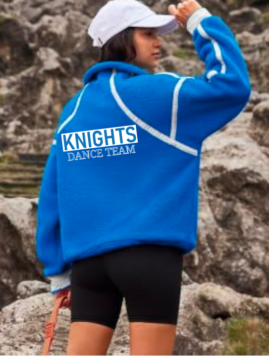 Knights Dance Team Embroidered Sherpa Fleece Jacket