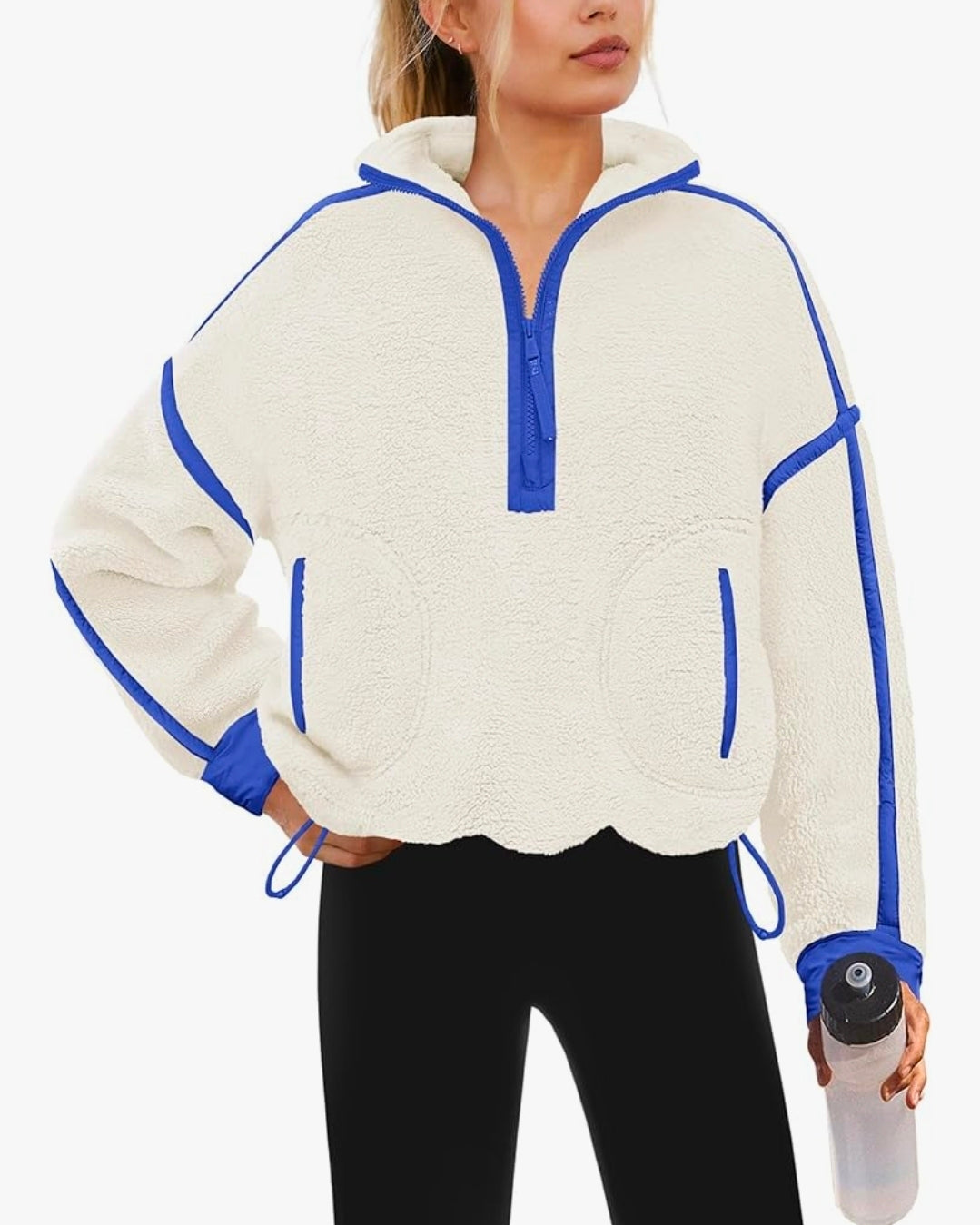 Knights Dance Team Embroidered Sherpa Fleece Jacket