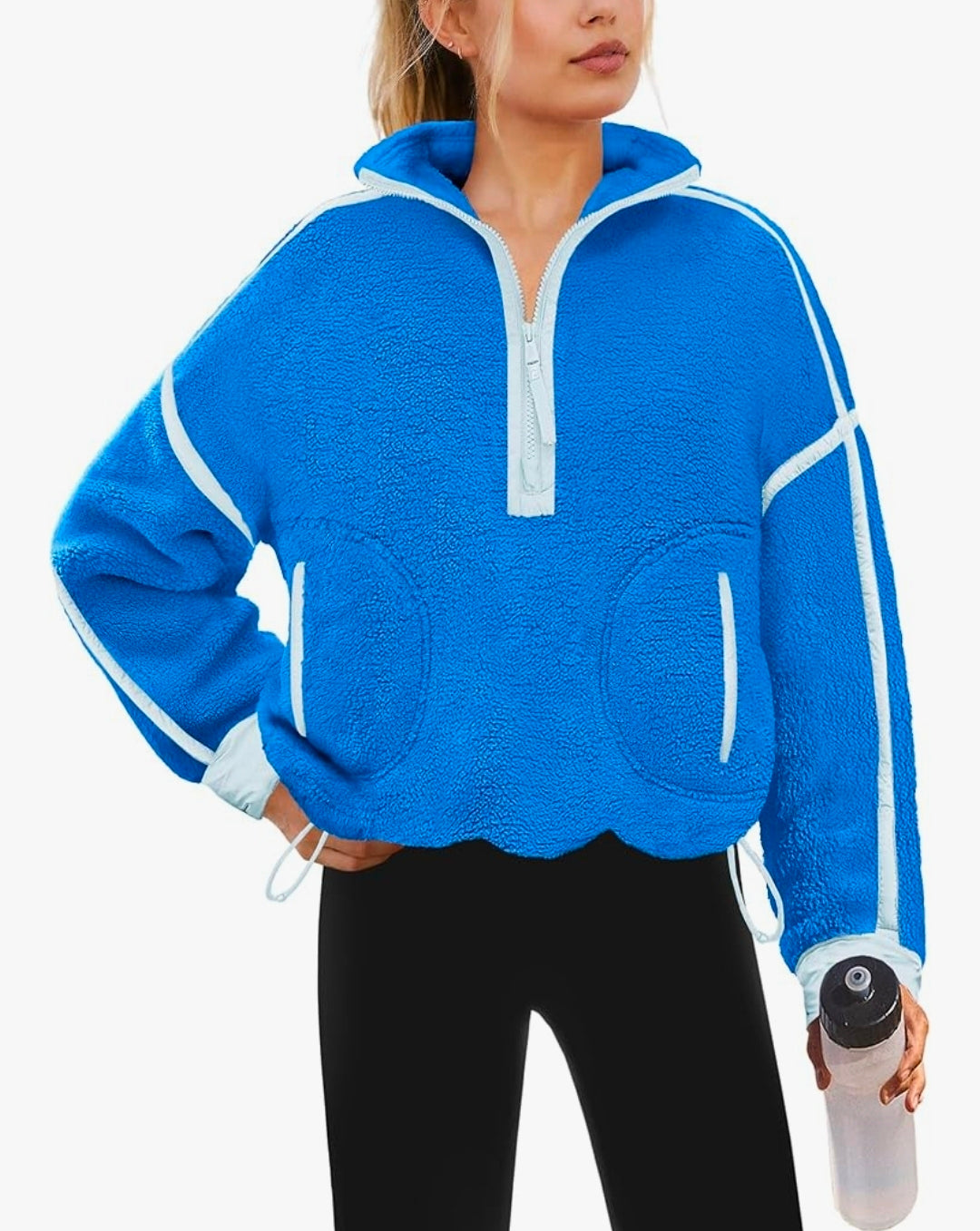 Knights Dance Team Embroidered Sherpa Fleece Jacket