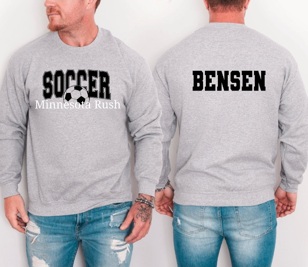 Adult Minnesota Rush Unisex Crewneck Sweatshirt