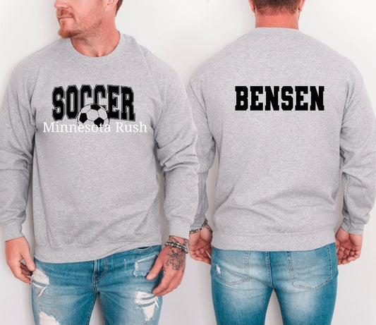 Adult Minnesota Rush Unisex Crewneck Sweatshirt