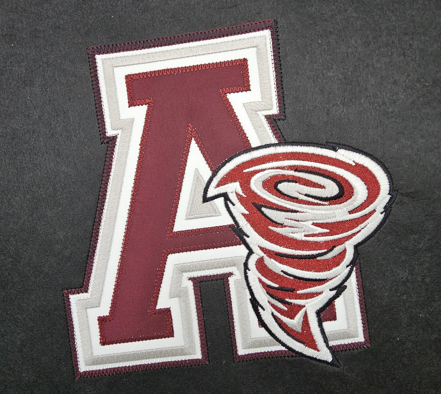 Anoka Tornadoes Applique Hoodie (In Memory of Isaiah Whitlock) #34