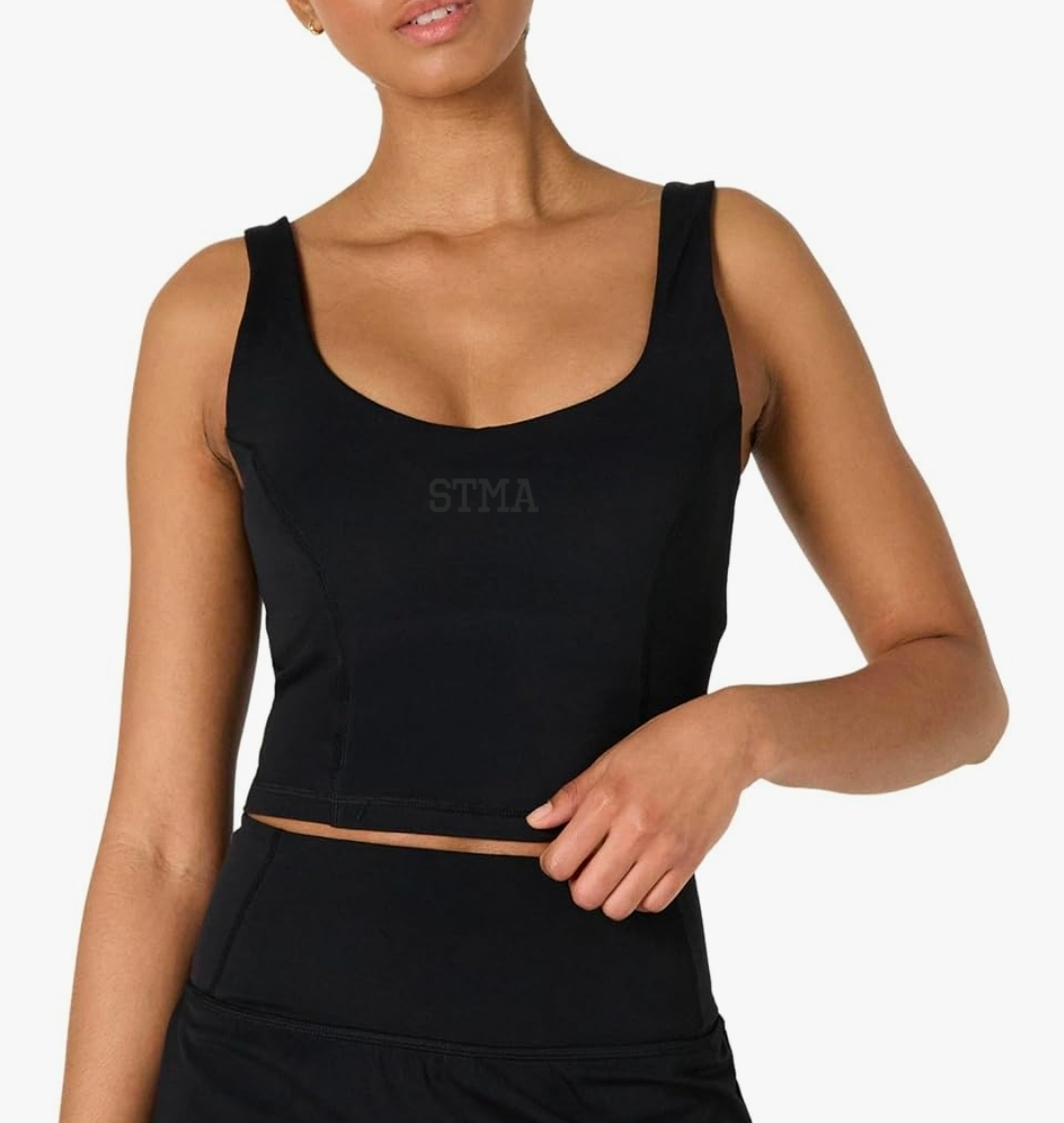 STMA Printed Form Flex Bra Top