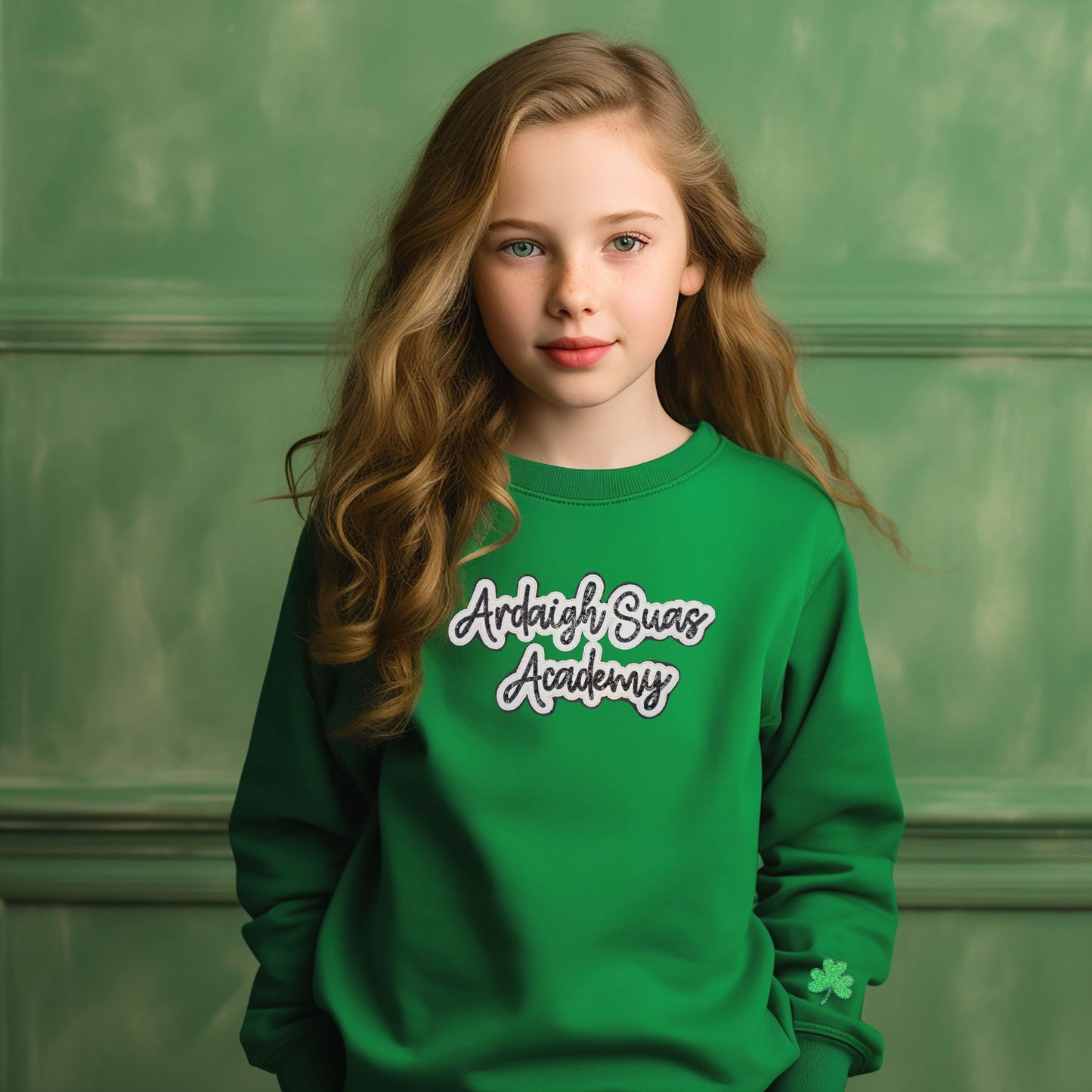 Youth ASA Glitter Applique ✨️ Port Sweatshirt