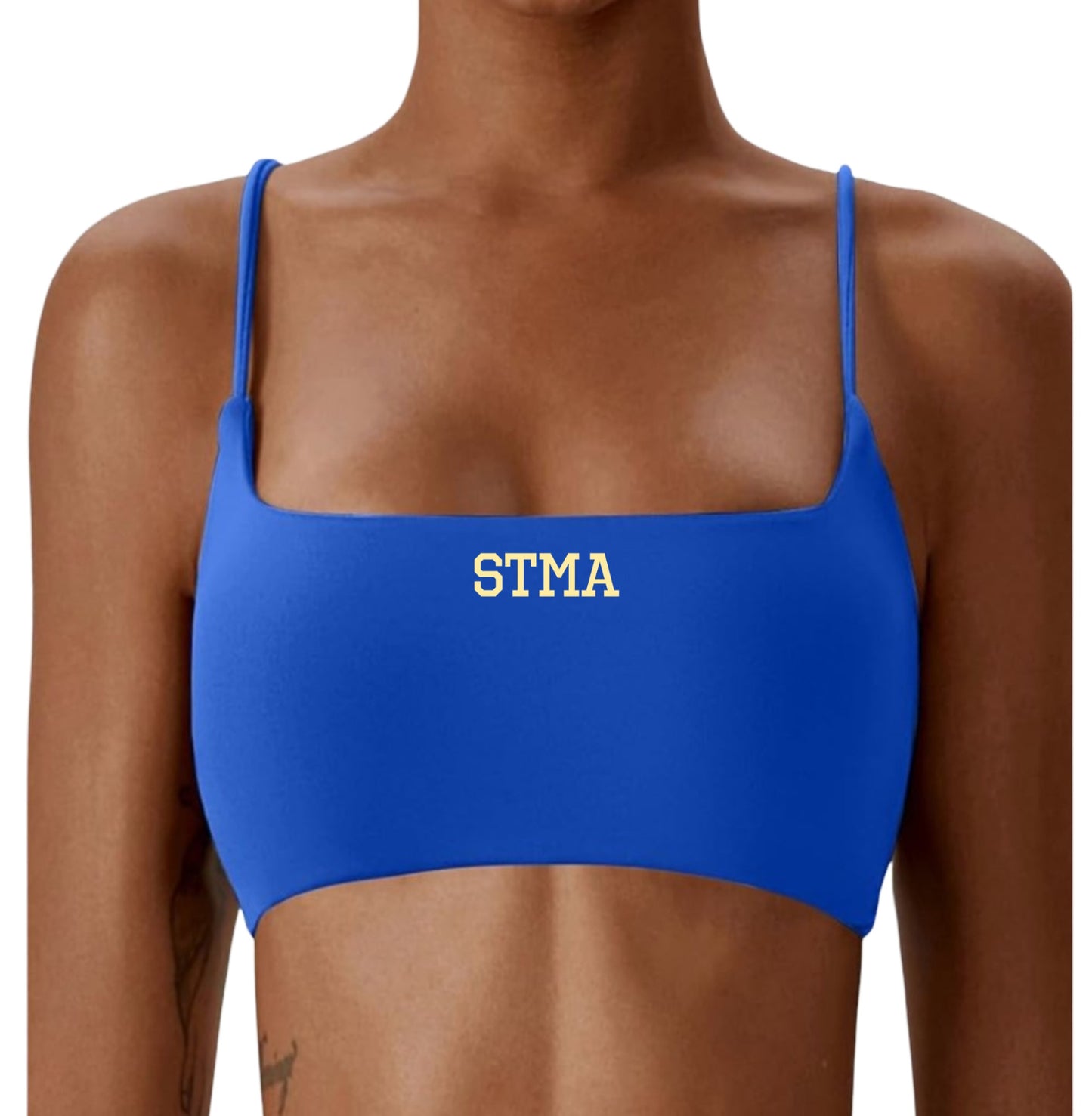 STMA Printed Racerback Sports Bra