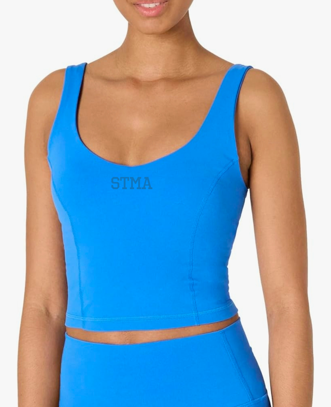 STMA Printed Form Flex Bra Top