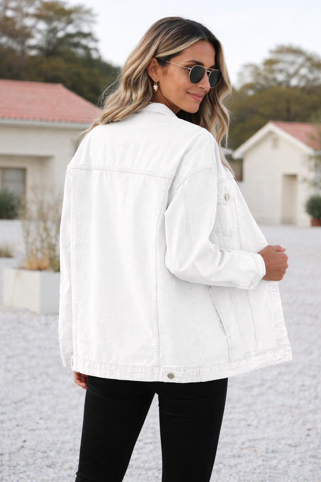 Womens STMA ✨️ Glitter Jean Jacket
