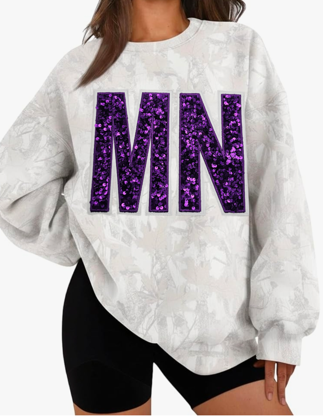 MN✨️ Oversized Glitter Applique
