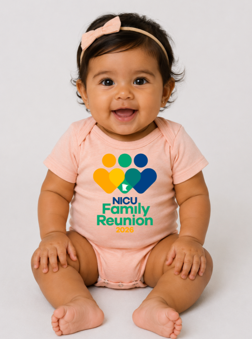 2026 NICU Family Reunion Infant Onesie Options