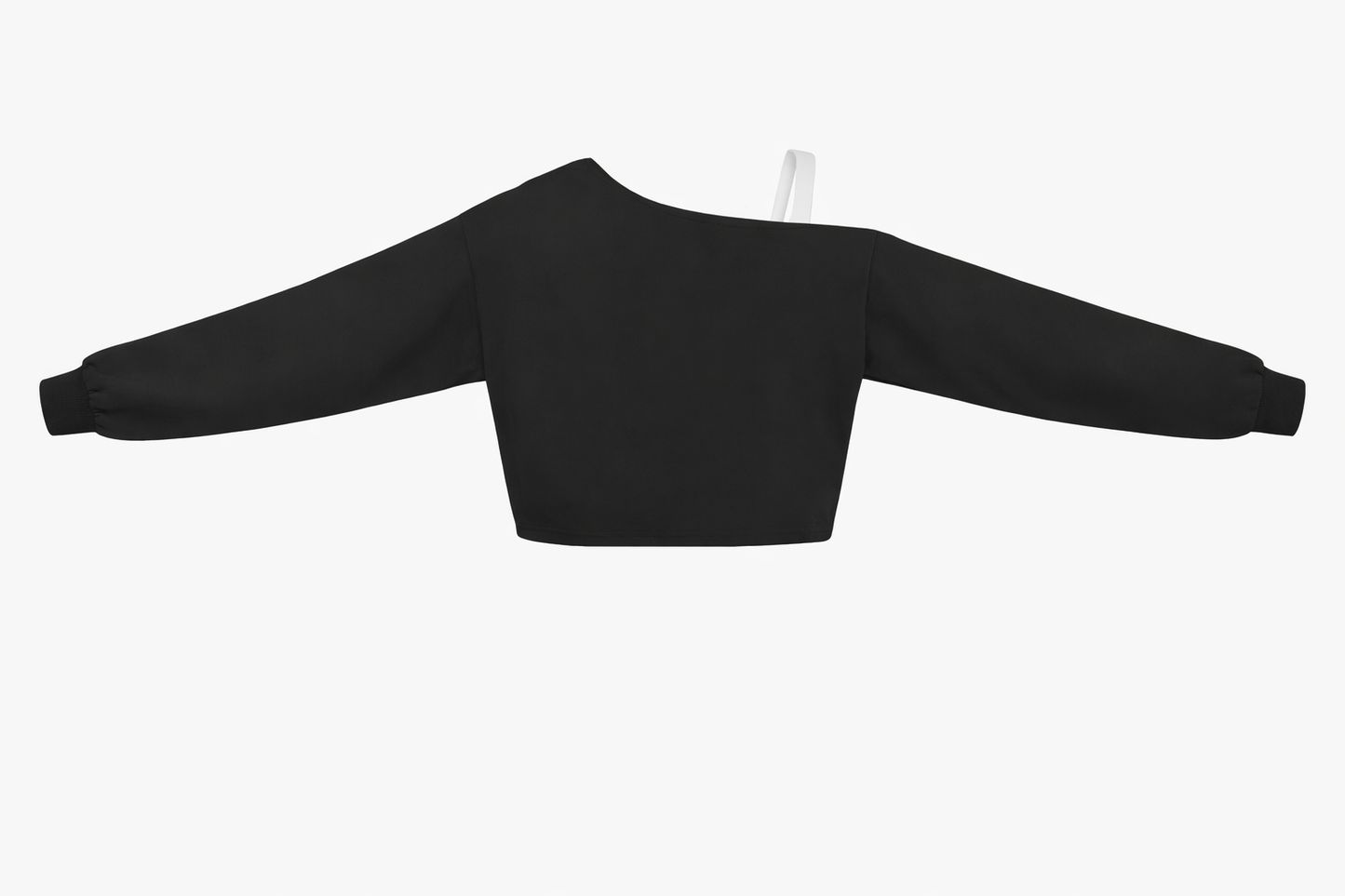 Girls Youth Long Sleeve Printed Crop Top