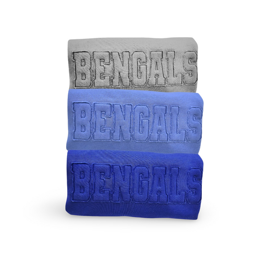 Bengals Raggy Applique Sweatshirt