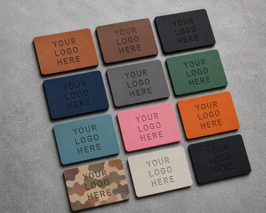 Custom Logo Patches (6 Patch Minimum of any color combo)