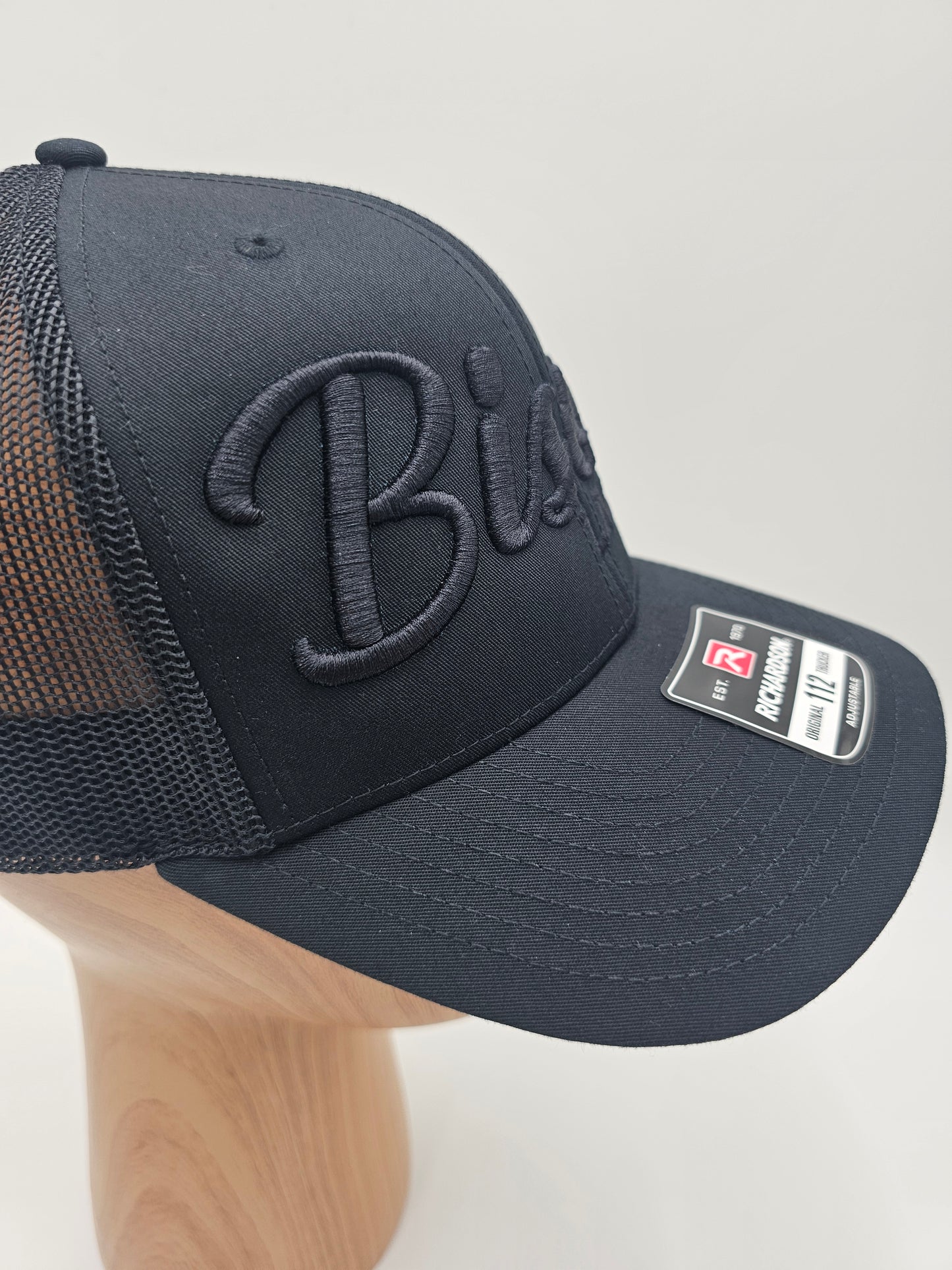 Buffalo Bison Lacrosse Monochromatic Puff Embroidered Richardson 112