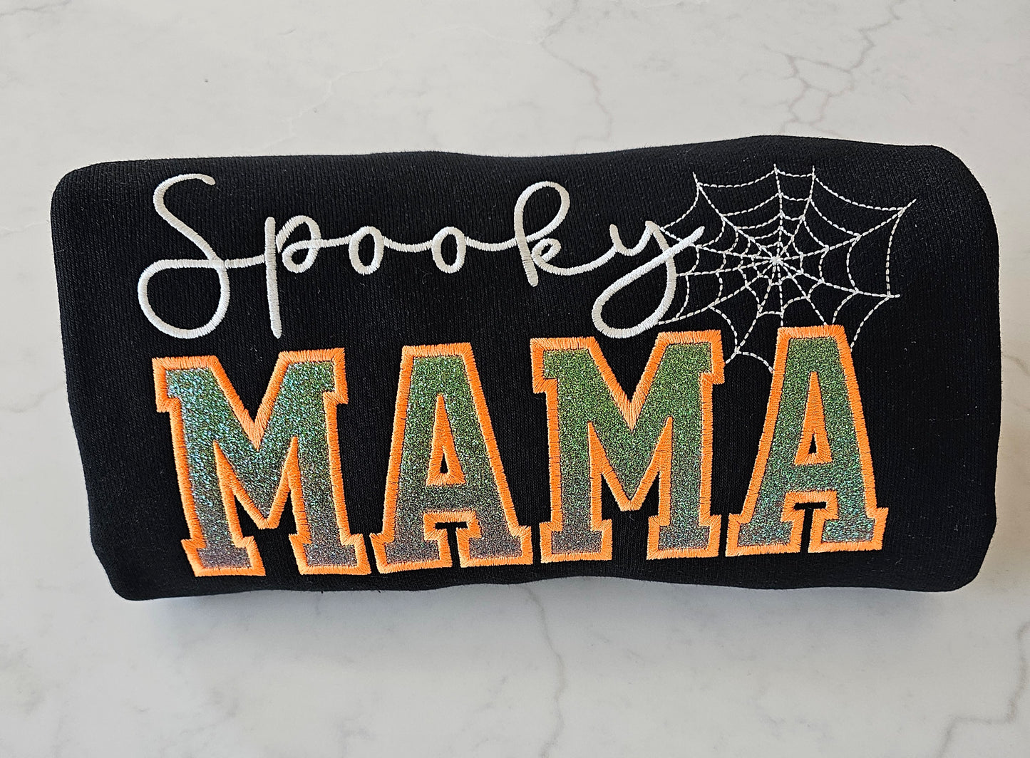 Spooky Mama Applique Sweatshirt