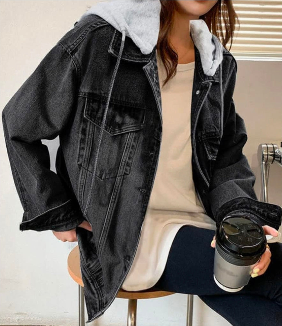 Womens Royals Hockey ✨️ Glitter Applique Jean Jacket