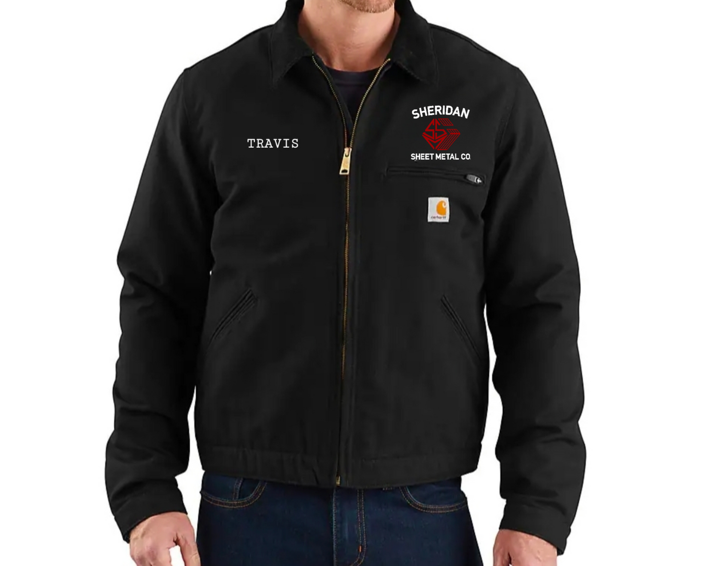 Sheridan Carhartt Blanket Lined Jacket Embroidered