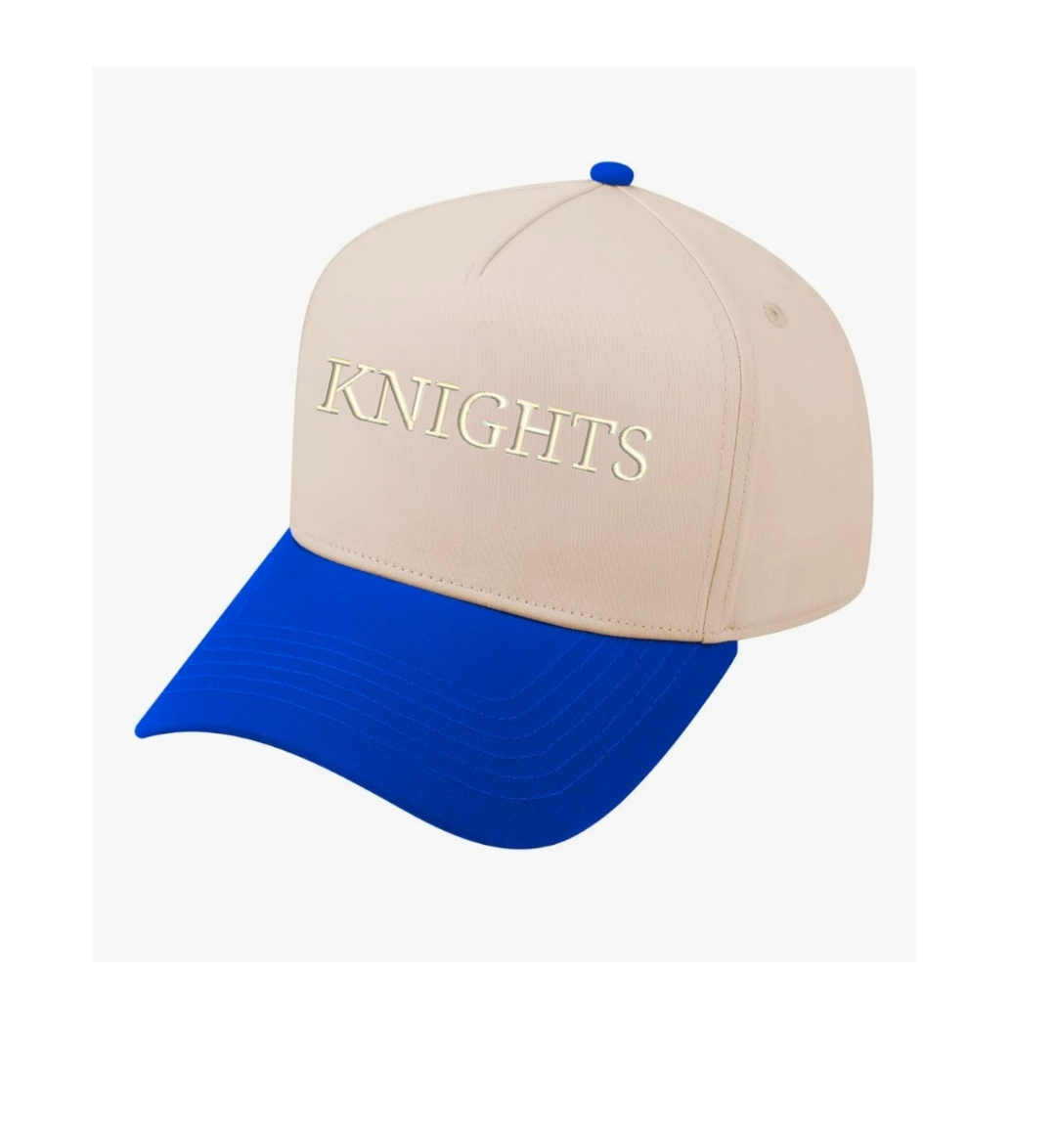 Knights Puff Embroidery Baseball Cap