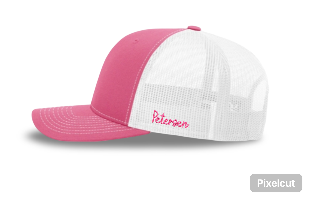 Create You Own Custom Number Puff or Glitter Richardson Hat