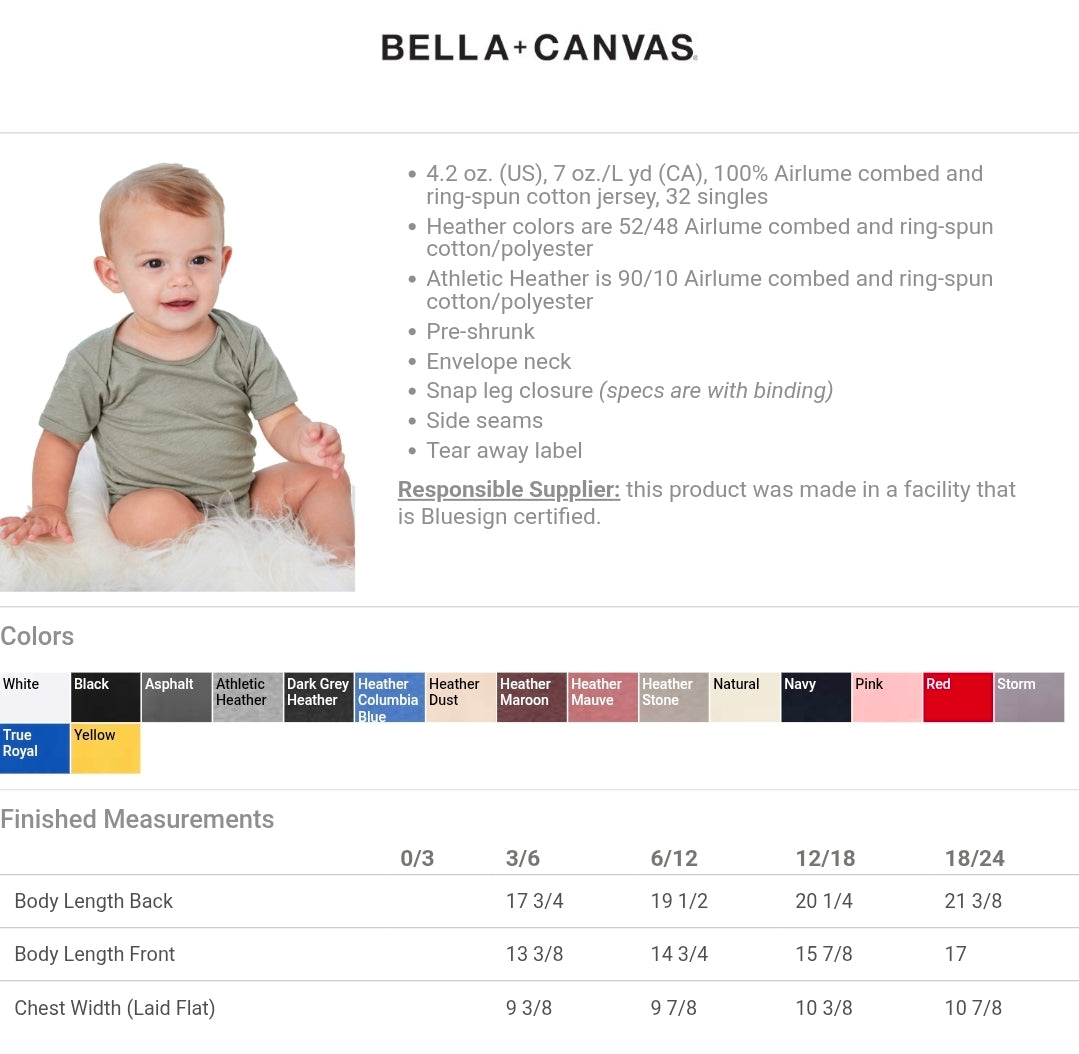 2026 NICU Family Reunion Infant Onesie Options