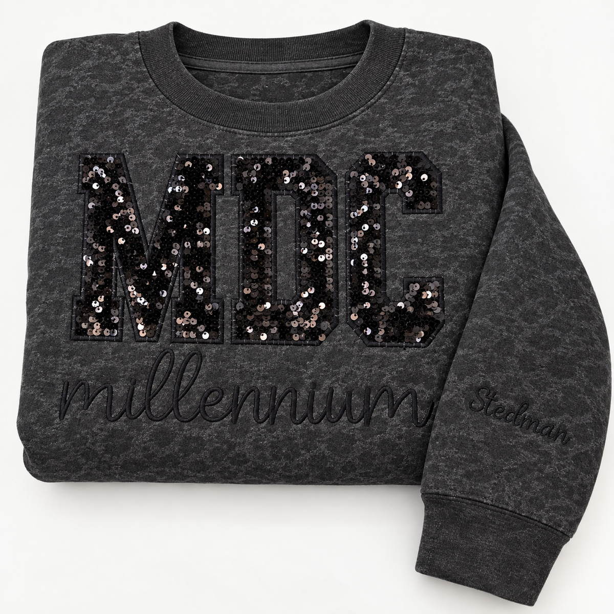 MDC Leopard Sequin Crewneck (Adult & Youth)