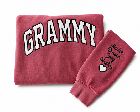 Custom  Applique (MAMA, DAD-Glitter, Twill or Sequin options)