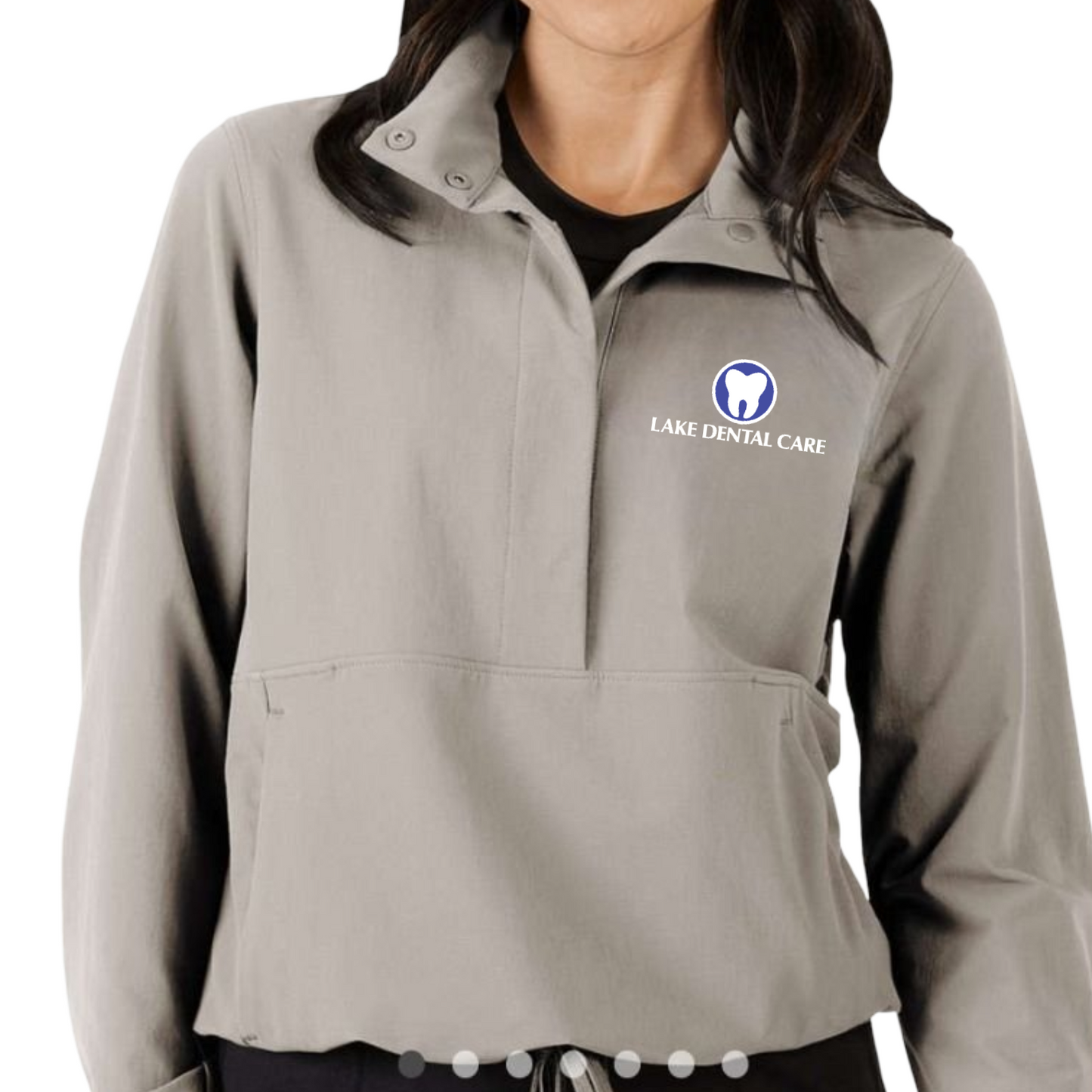 Lake Dental Womens Storm Creek Outdoer Printed Button Up