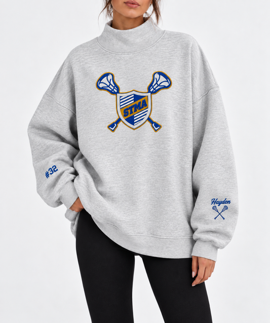 STMA Lacrosse Mockneck