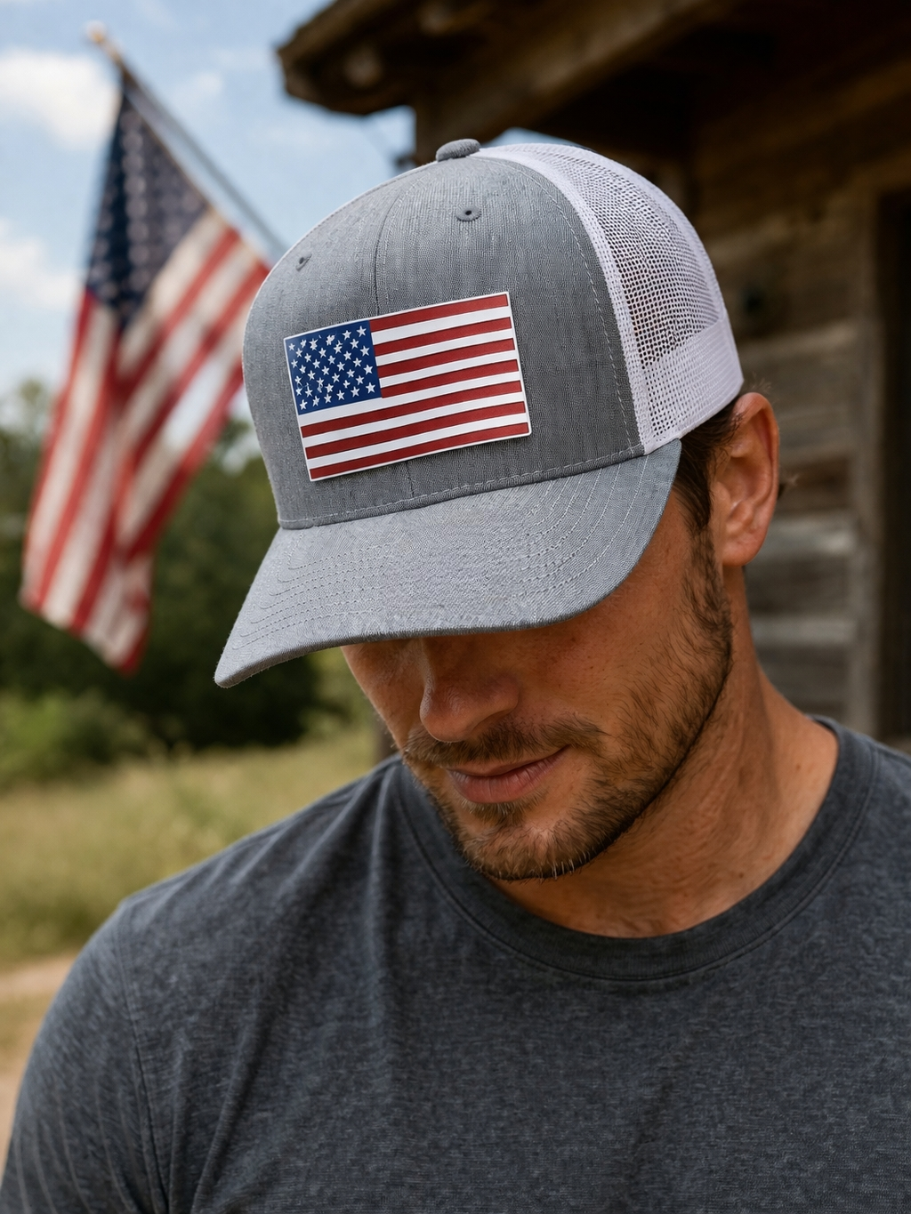 Richardson 112 American Flag Tri-Color Hat